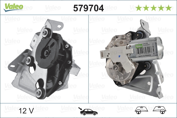 VALEO Ablaktörlö motor 579704_VALEO